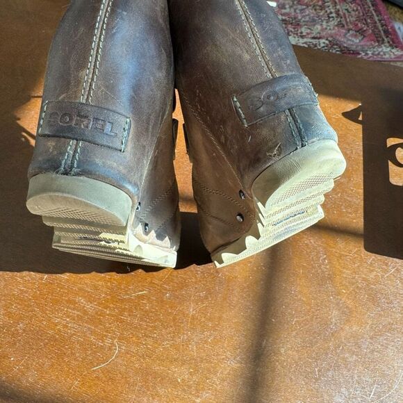 Sorel Joan of Arc Wedge Boots Size 8.5 - Picture 4 of 7
